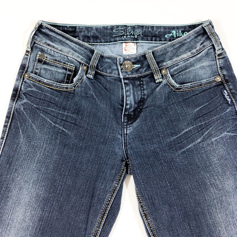 Silver AIKO Women Boot Cut Jeans - Picture 2 of 6
